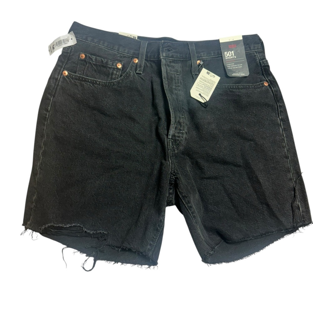 Levi's Dark Denim Jean Shorts